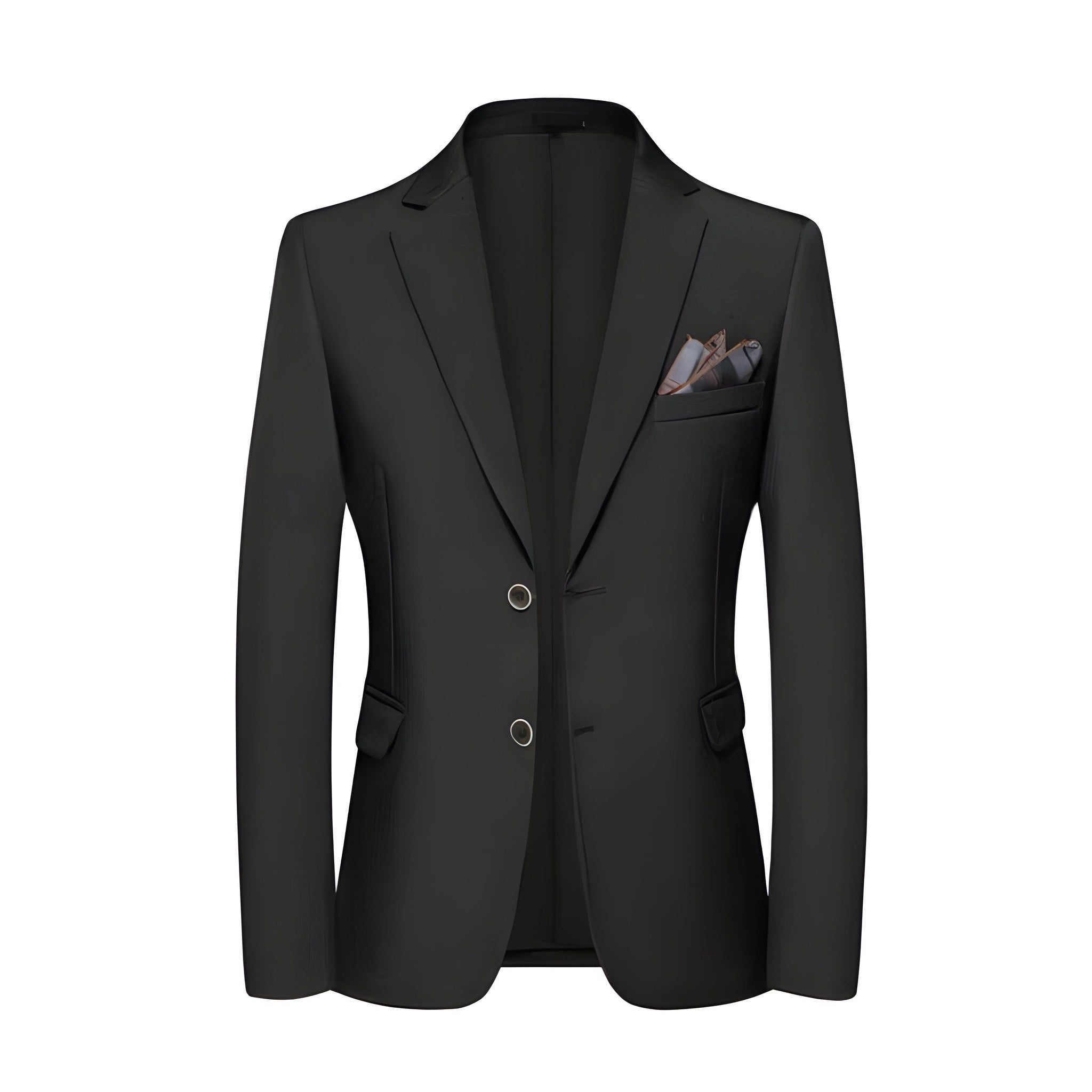 The Severin Slim Fit Blazer Suit Jacket Walter Dixxon Black XS 