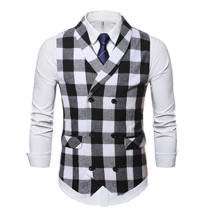 The Orwell Plaid Vest WD Styles 