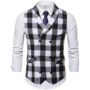 The Orwell Plaid Vest WD Styles XS 