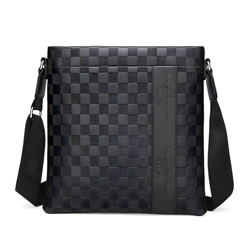 The Marcel Messenger Shoulder Bag - Black WD Styles 