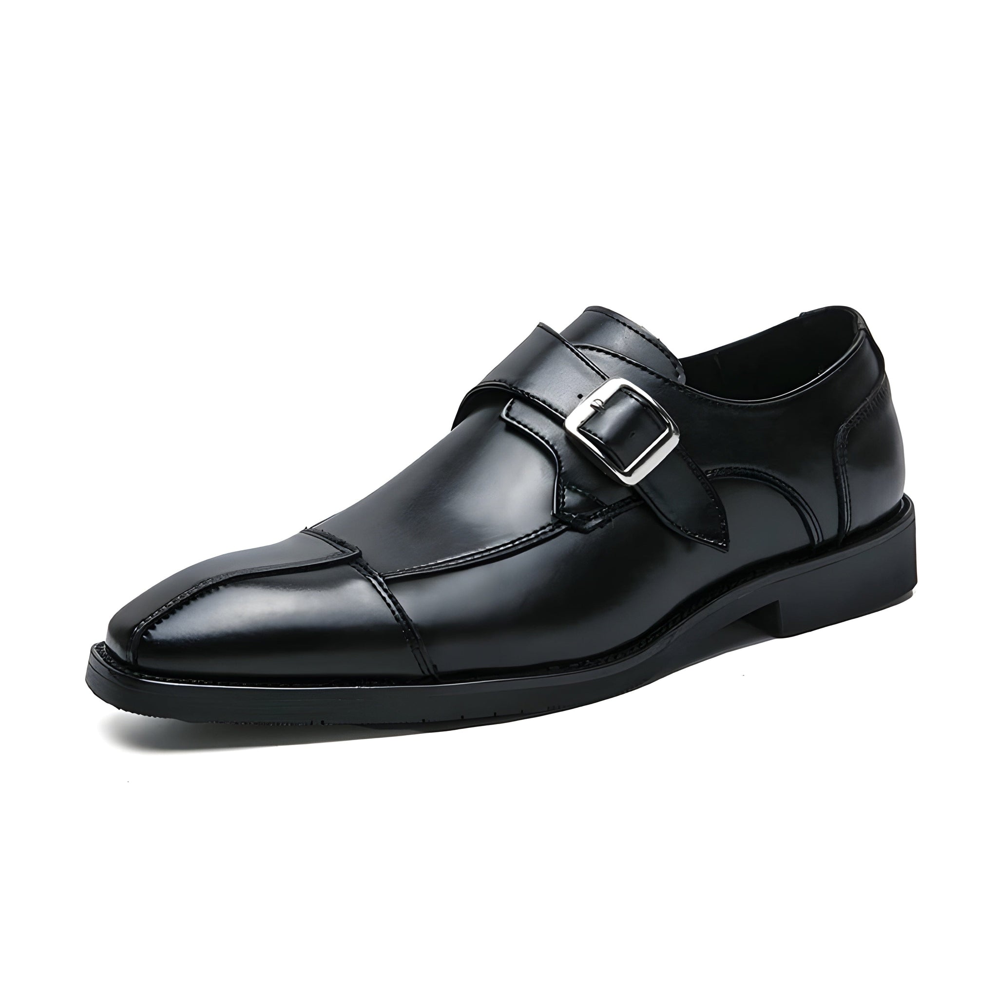 The Elysian Monk Strap Leather Dress Shoes Walter Dixxon EU 38 / US 5 