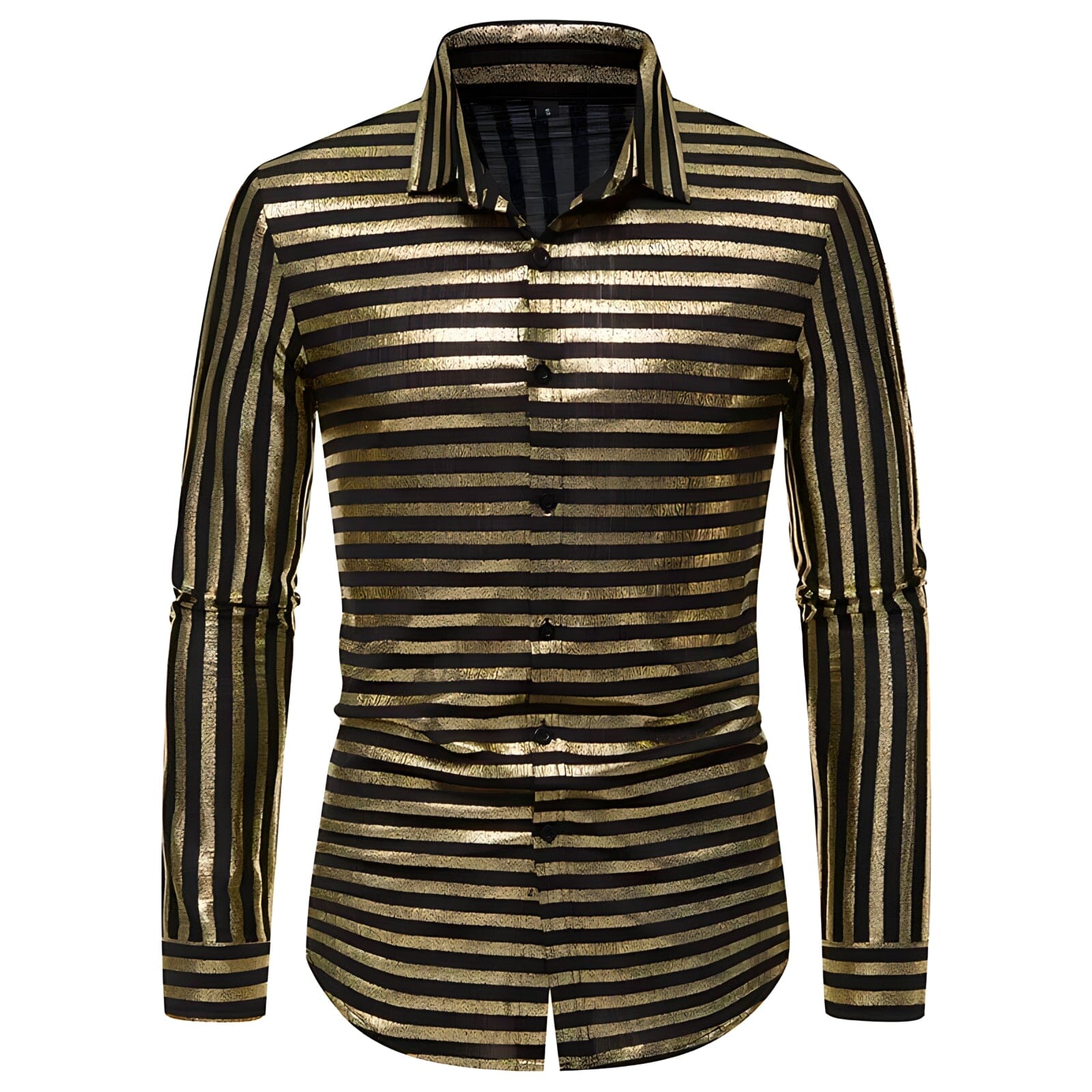 The Titus Long Sleeve Shirt - Multiple Colors WD Styles Gold S 