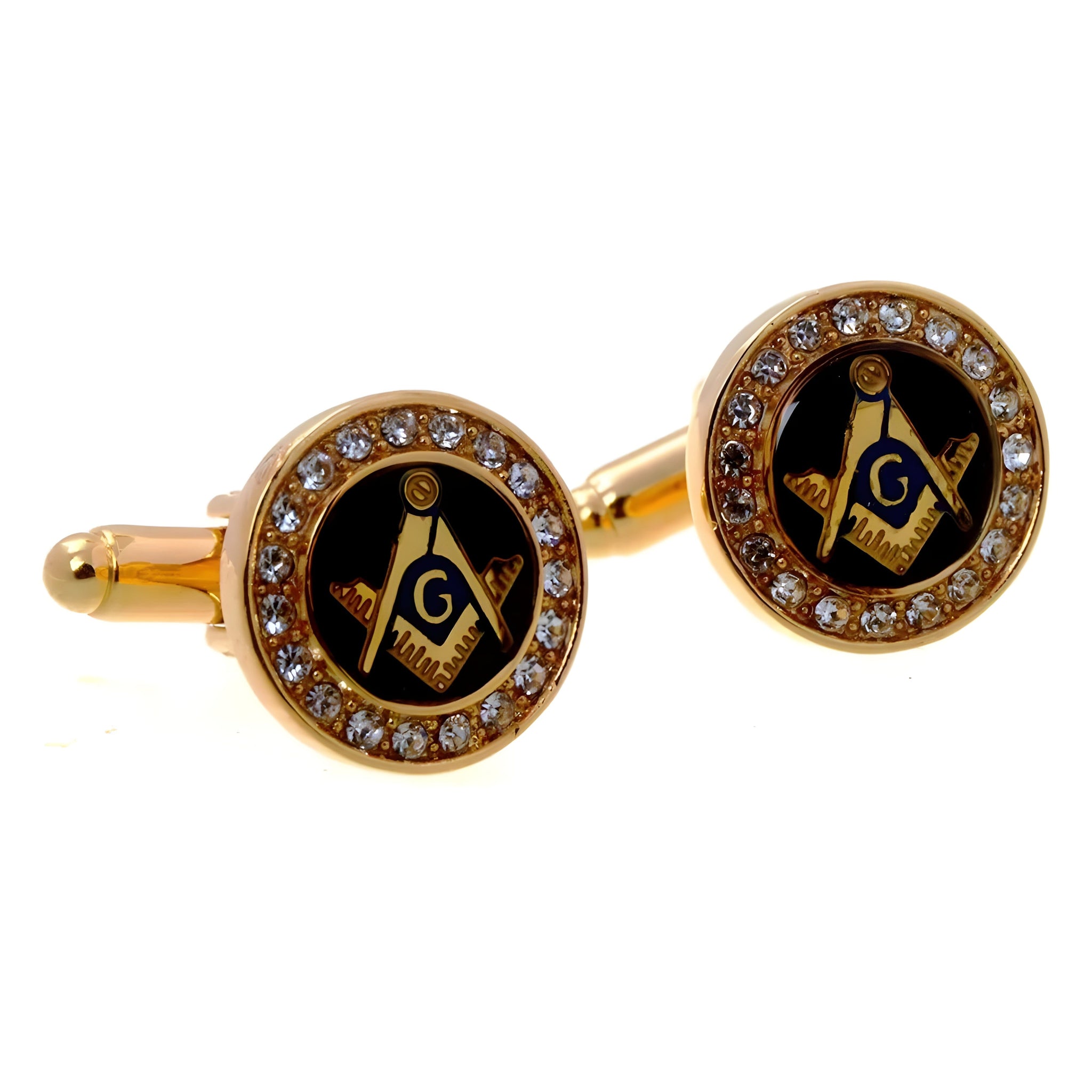 The Mason Luxury Cuff links - Multiple Colors WD Styles Gold 