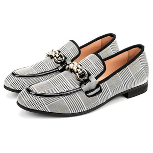 The Fabian Plaid Penny Loafers Shop5798684 Store US 6 / EU 39 