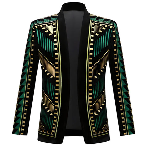 The Seychelles Embroidered Open Front Jacket William // David 3XL 