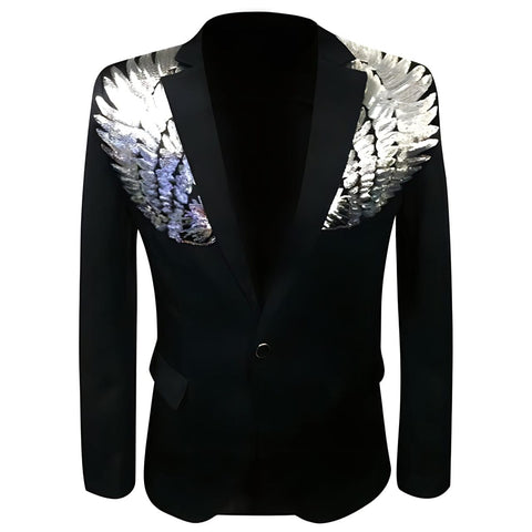 The Angelic Blazer Suit Jacket - Jet Black Shop5798684 Store S 