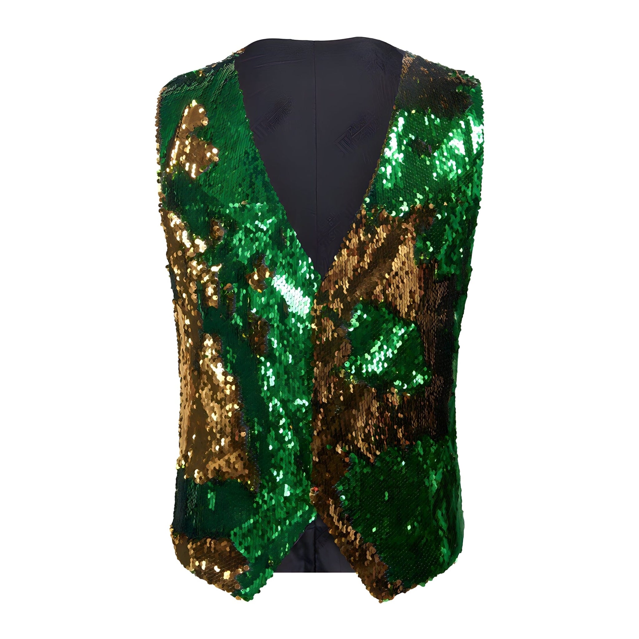 The Manifesto Sequin Vest - Emerald Shop5798684 Store XS 