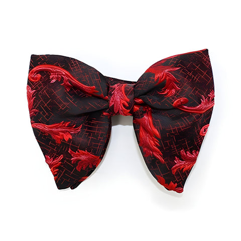 The Francisco Oversized Bow Tie - Ruby William // David 