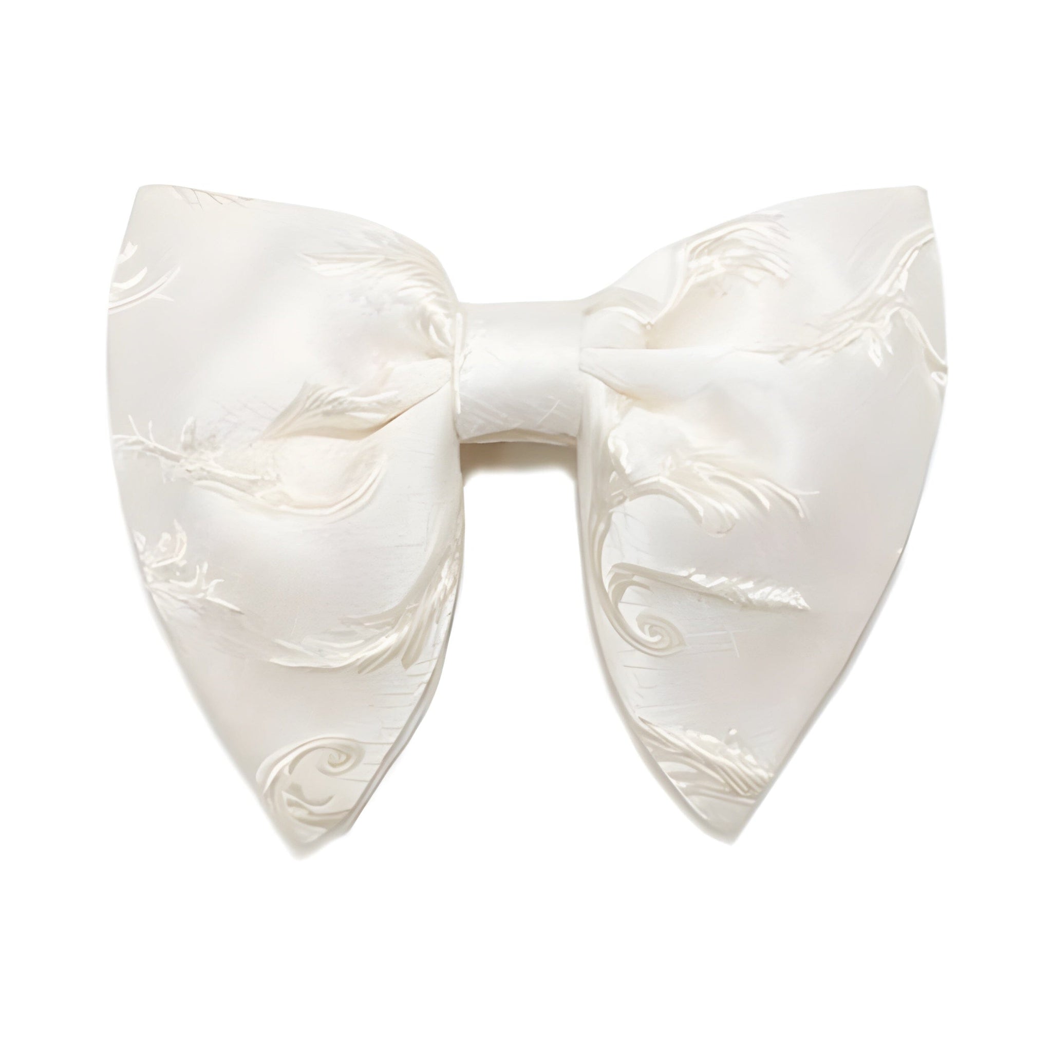 The Francisco Oversized Bow Tie - Pearl William // David 